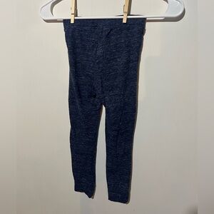 Old Navy Blue Leggings Elastic Waistband Tapered Fit